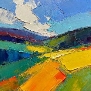 оригинальная масляная живопись мастихином, яркая фактурная картина, ручная работа, готова к отправке по России