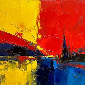 абстрактная масляная живопись